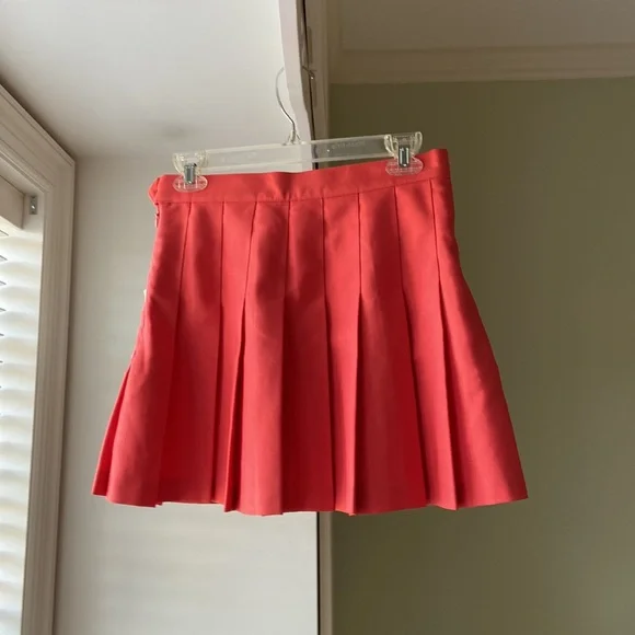 American Apparel Tennis Skirt in Watermelon - Picture 3 of 4
